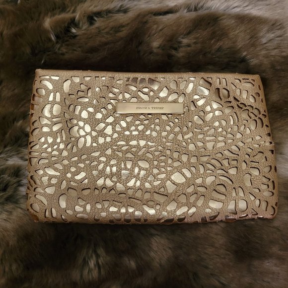 Woven Stripe Ivanka Clutch main image 1